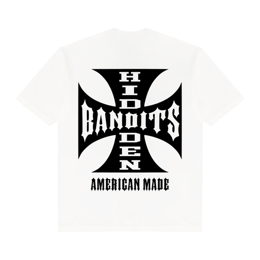 WHITE IRON CROSS TEE